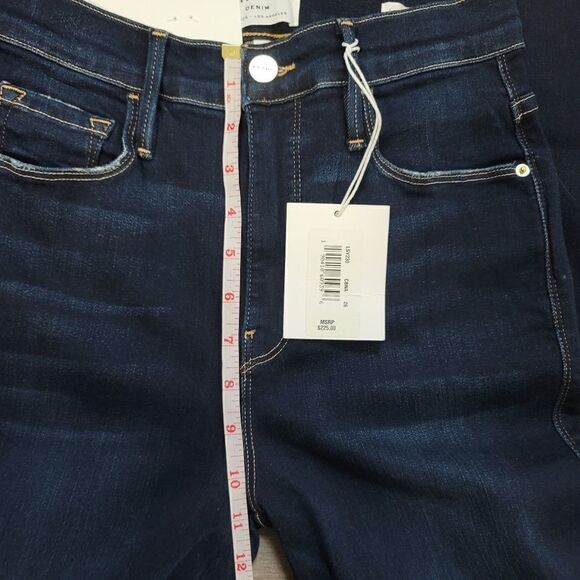 Frame le sylvie slender straight high rise size 26 - Picture 14 of 15